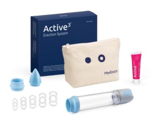 Active 3 pompa a vuoto per disfunzione erettile.